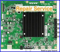 Mail-in Repair Service Vizio M65-E0, 3665-0582-0395, 3665-0402-0395 Main Board