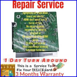 Repair Service 3655-0222-0150 3655-0222-0395 XVT3D554SV Vizio main board