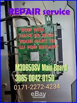 Repair Service Vizio M3D650SV Main Board 3665-0042-0150 0171-2272-4234