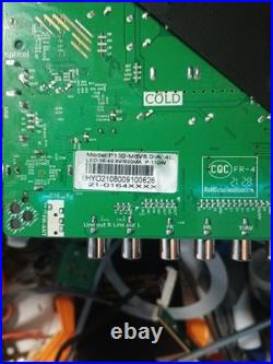 Tv Main Board, All Parts Are Good, The Screen Cracked, Model P-130-M6 V8
