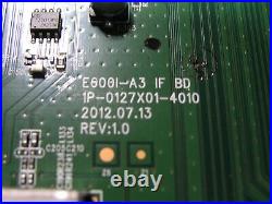 VIZIO 1P-0127X01-4010 Main Board for E600i-A3 0160CAP00100ST Y838586S4