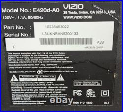 VIZIO E420D-A0 Main Board 3642-1702-0150 (2A), 0171-2272-4772