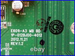 VIZIO E701i-A3 E601i-A3 MAIN BOARD 0160CAP00100ST 0170CAR03100 1P-012BJ00-4012