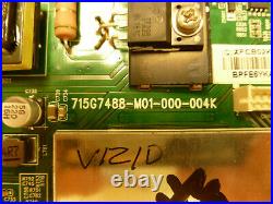 VIZIO LED TV COMPLETE PARTS REPAIR SET Power+Main+T-Con Board FROM D43-C1
