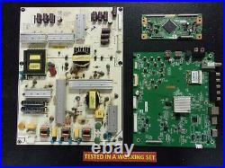 VIZIO PARTS KIT E60-C3 0160CAP08101 (main) V09-60CAP080-01 (power) and T-CON