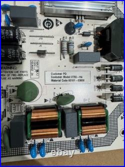 VIZIO V755-H4 75 Main Board, Power Supply Board, T con Board and Speakers