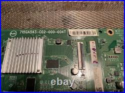 VIZIO tv 32 in model D32f-G1 Main Board 715GA543-C02-000-004T