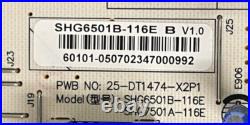 Vizio 21201-04172 Main Board REPAIR PARTS KIT for M65Q6-L4 (Power Supply, T-CON)