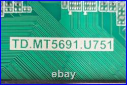 Vizio 262785 Main Board 262784, 21201-02409, TD. MT5691. U751 for M656-H4