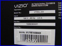 Vizio 4K LCD HDR Smart TV V705x-J03 Main Mother Board Y8389694S Vizio 4K LCD HDR Smart TV V705x-J03 Main Mother Board Y8389694S