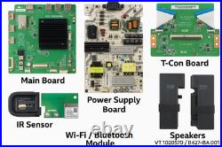 Vizio 65 TV Complete Board & Speaker Set TD. MT5691. U757 / SHG7501A-116E / HV6