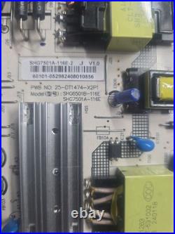 Vizio 65 TV Complete Board & Speaker Set TD. MT5691. U757 / SHG7501A-116E / HV6