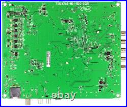 Vizio 756TXHCB02K025 Main Board for D65-F1 (LTCWWSLU Serial)