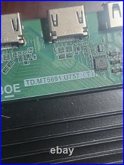Vizio 75 TV Complete Board & Speaker Set TD. MT5691. U757 / MP350GC-75Q6 / HV75
