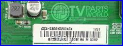 Vizio D50F-F1 Main Board 756TXHCB02K0200 XHCB02K020040X, 715G8320-M01-B00-004Y