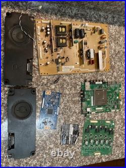 Vizio D650i-B2 Main Board complete int parts recovery out working crack unit