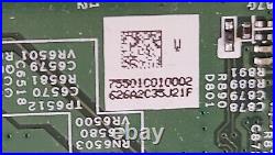 Vizio D65U-D2 Main Board 75501C010001, 75501C010002 791.01C10.0002