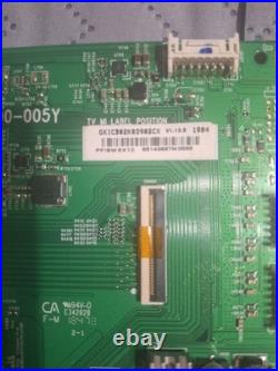 Vizio D65-F1 Ver LTCUWSLV Main Board 756TGXICB02K039 B787