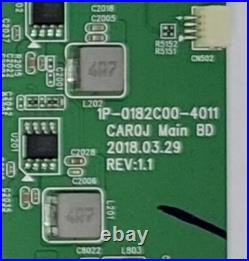 Vizio D70-F3 Main Board (Model 1P-0182C00-4011 CAR0J) PN 0170CAR0JE01M Vizio D70-F3 Main Board (Model 1P-0182C00-4011 CAR0J) PN 0170CAR0JE01M