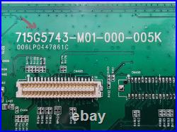 Vizio E500i-A1 Main Board 756TXCCB02K036, 715G5743-M01-000-005K