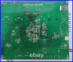 Vizio E500i-A1 Main Board 756TXCCB02K036, 715G5743-M01-000-005K
