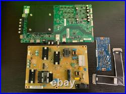 Vizio E50-F2 Full set T-Con, L7118-1 Main Board, 056.04129. G031 Power Board
