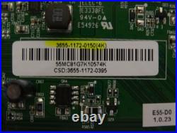 Vizio E55-D0 Main Board (3655-1172-0395) 3655-1172-0150