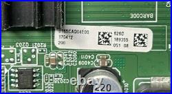 Vizio E70-e3 Main Board 0165caq04e00 1p-1169x00-1013 Serial Lftrvrct
