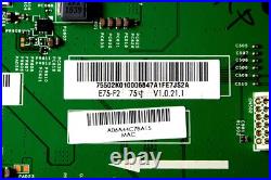 Vizio E75-F2 Main Board 75502K010006