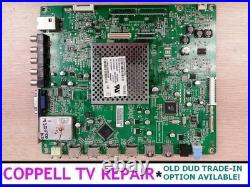 Vizio M3d550kd Main Board Rebuilt, Tested, $60 Credit For Your Old Dud Vizio M3d550kd Main Board Rebuilt, Tested, $60 Credit For Your Old Dud