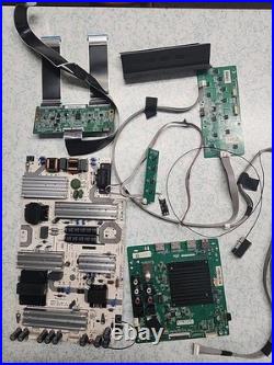 Vizio M656-H4 Power, Main, T-Con, LED Driver Boards From Cracked Panel TV