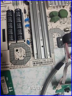 Vizio M656-H4 Power, Main, T-Con, LED Driver Boards From Cracked Panel TV
