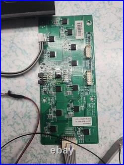 Vizio M656-H4 Power, Main, T-Con, LED Driver Boards From Cracked Panel TV