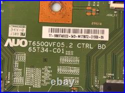 Vizio M65-C1 LTCASNA Repair Kits. Main Board/ Power/ T-Cont & LED Driver Board