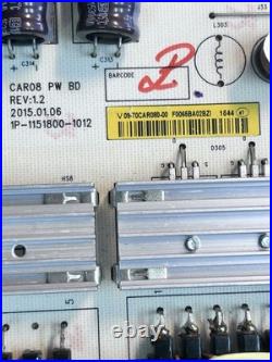 Vizio M70-C3 Power Supply Board 1P-1151800-1012 09-70CAR080-00