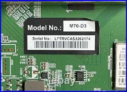 Vizio M70-d3 Main Board 0170car0ce00 1p-0163x00-6011