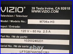 Vizio Main Board 0170car0z100 From M706x-h3