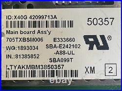 Vizio Main Board CBPFTXACB2K017 (715G4634-M0G-000-004K) for E420VT