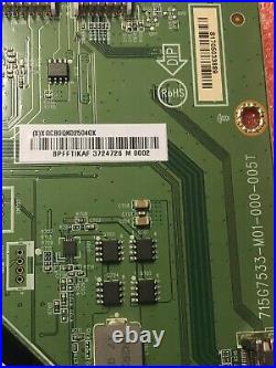 Vizio Main Board P55-C1 (X)XGCB0QK025040X 756TXGCB0QK025020X SMART LED LCD @12