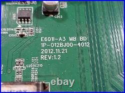 Vizio OEM Genuine Main Board P/N 0160CAP00100ST For TV Model E601i-A3