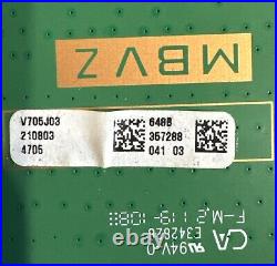 Vizio V705-J03 Main Board Y8389648A, (1P-0211X02-4010)