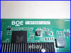 Vizio V755-G4 SERIAL (LBNFQQAV) MAIN BOARD POWER T-CON KIT T. MT5597. U767