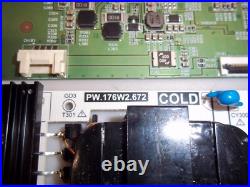 Vizio V755-G4 SERIAL (LHBFQQAV) MAIN BOARD POWER T-CON KIT T. MT5597. U767