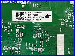 Vizio V755-H4 (LBNFB4KW) Main Board TD. MT5691. U751 / 60103-00706 / V755-H4 AV