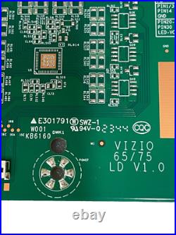 Vizio Vqp65c-84 Repair Parts Kit (main Board 1000237894, 21201-04184)