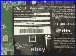Vizio Y8387520S, 0160CAP0DE01 Main Board for E60-E3 LED TV