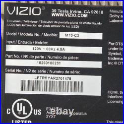 Vizo M70-c3 Main Board Y8386674s Y8386674b 0160cap09e00 Working